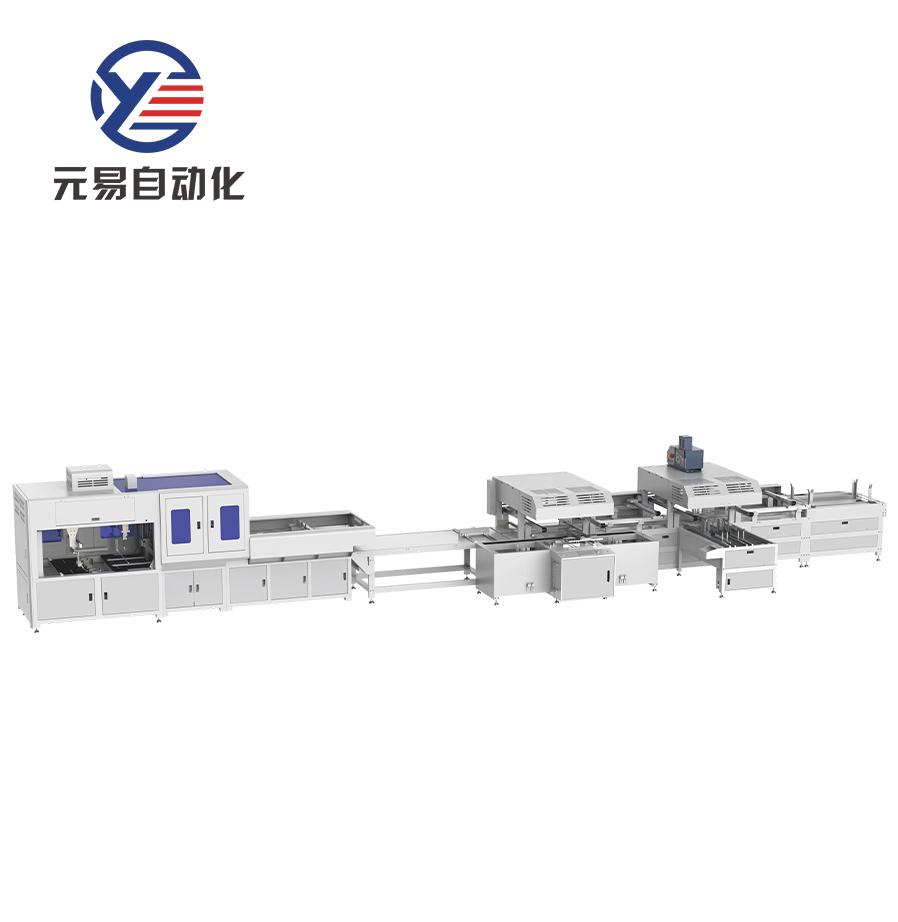 Fully automatic collapsible box making machine (7 boards with manual paper lining)
