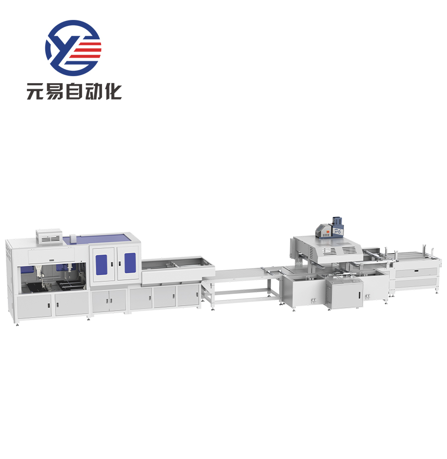 Fully automatic collapsible box making machine (5 boards with manual paper lining)