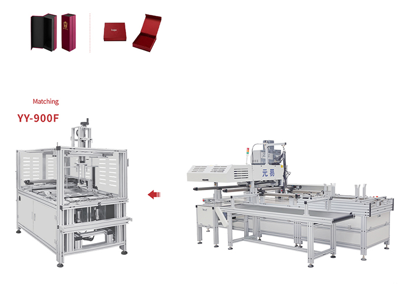 Automatic closure box assembly machine